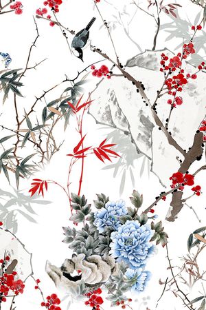 女装印花花型图片