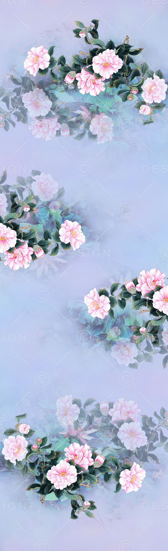 植物印花花型图片