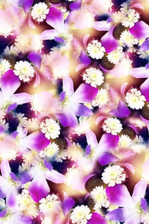 鲜花印花花型图片