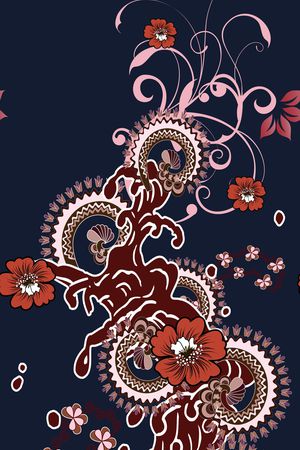 定位印花花型图片