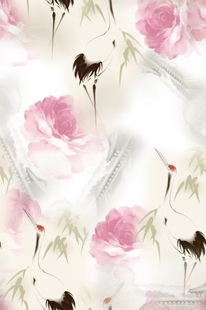 花印花花型图片