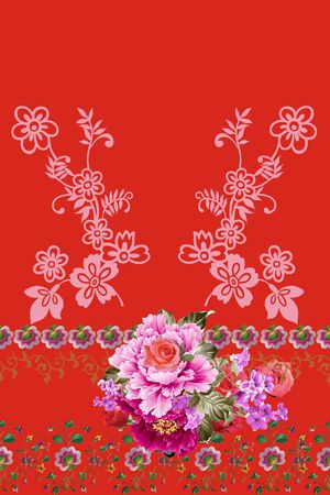 花印花花型图片