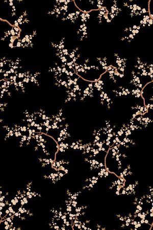 小碎花印花花型图片