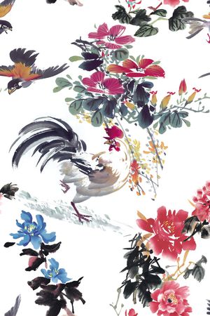 图腾印花花型图片