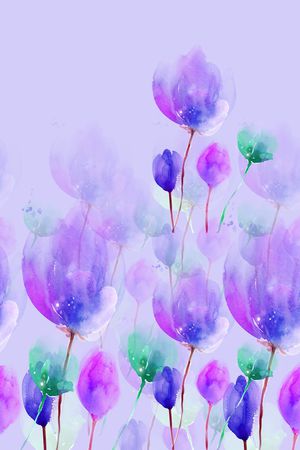 花瓣印花花型图片
