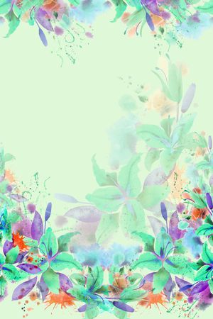 大花印花花型图片