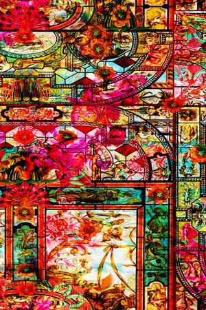 欧美印花花型图片