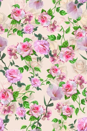 colorfull印花花型图片