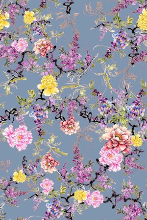 colorfull印花花型图片
