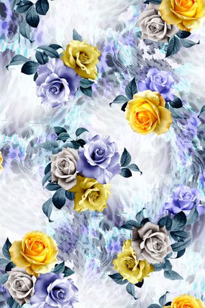 炫彩印花花型图片