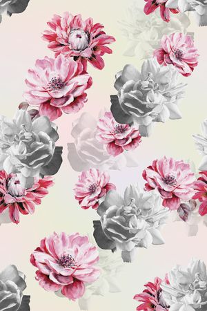 花朵印花花型图片