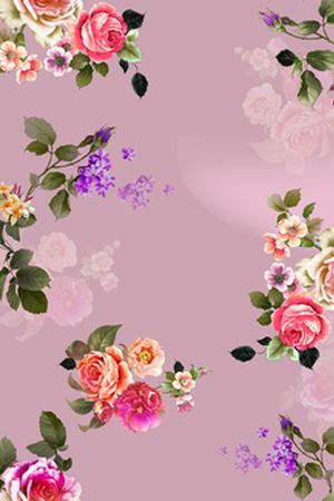 大花印花花型图片