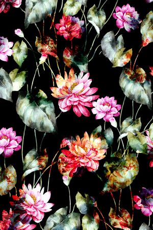 小碎花印花花型图片