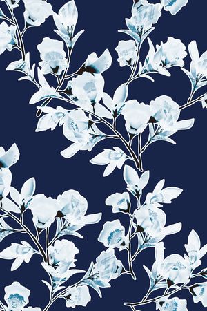 小碎花印花花型图片