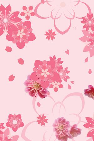 花朵印花花型图片