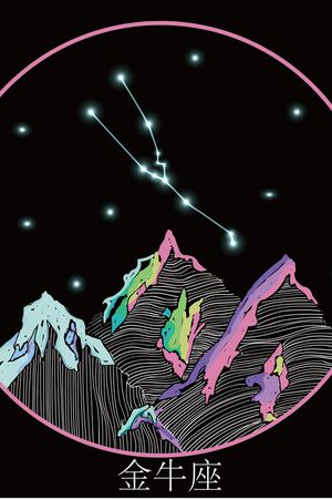 夜空印花花型图片