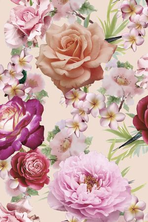 花卉印花花型图片