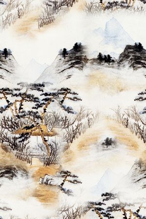 休闲印花花型图片
