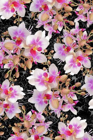 小碎花印花花型图片