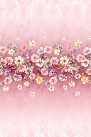 花朵印花花型图片