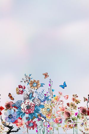 花卉印花花型图片