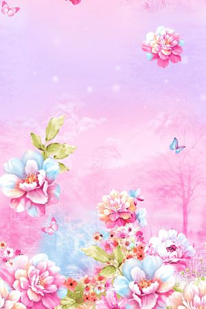花瓣印花花型图片
