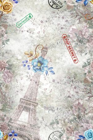 小碎花印花花型图片