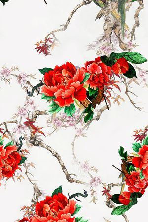 绣花印花花型图片