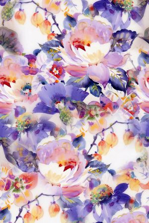 花瓣印花花型图片