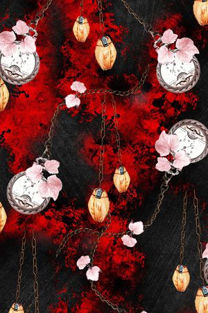花卉印花花型图片