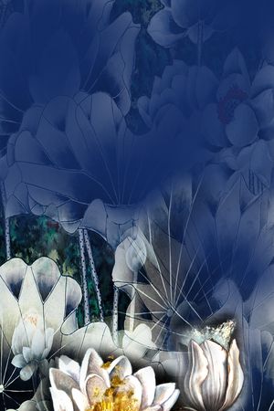 花卉印花花型图片
