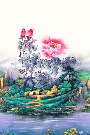 春夏印花花型图片