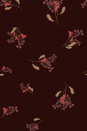 果子印花花型图片