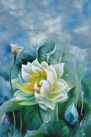 花朵印花花型图片