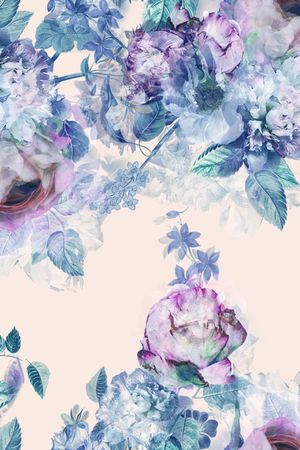 花瓣印花花型图片