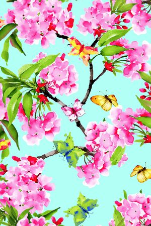 仿数码印花花型图片