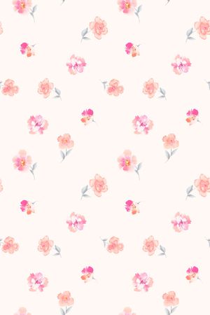 乱花印花花型图片