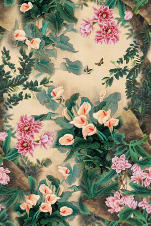 花朵印花花型图片