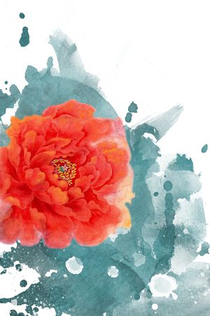 花朵印花花型图片