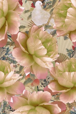 创意服装面料印花花型图片