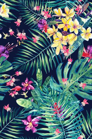 Tropical印花花型图片