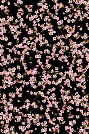 小碎花印花花型图片