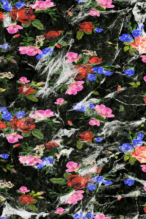 清新风印花花型图片