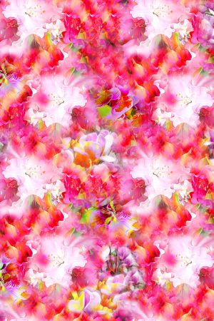 花朵印花花型图片