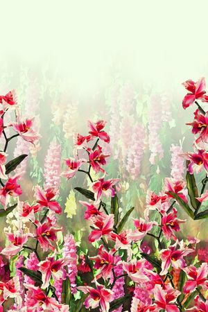 花朵印花花型图片
