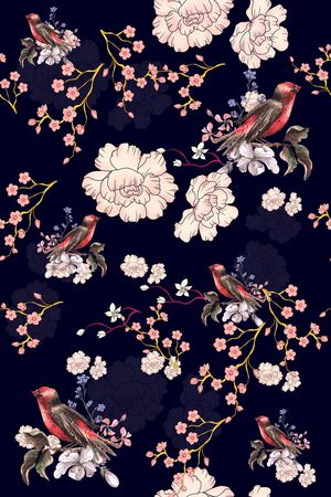 民族风印花花型图片