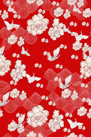 花卉印花花型图片