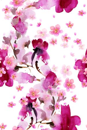 中国风印花花型图片