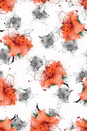 时尚印花花型图片
