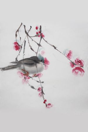 自画印花花型图片